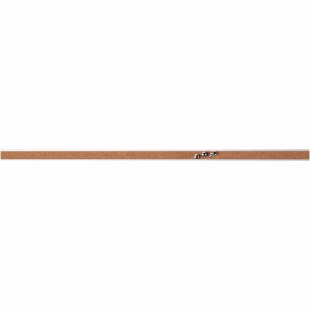 Lorell Cork Strip Bulletin Bar, 24" LLR49533